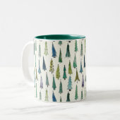 「魅惑の森の休日」 ツートーンマグカップ (正面左)