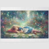 魅惑の森の切り離しの中で眠るアリス 薄葉紙 (正面)