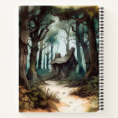 魅惑の森の別荘 ノートブック (裏面)