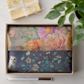 魅惑の森の動物と妖精のデコパージュペーパー 薄葉紙 (ギフト)