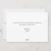 魅惑の森の古代の門への階段 シーズンカード (裏面)