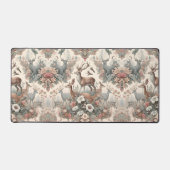 魅惑の森の囁き声:ビクトリアン野生生物 デスクマット (正面)