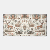 魅惑の森の囁き声：ビクトリアン野生生物 デスクマット (正面)