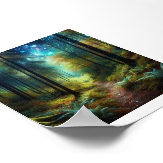 「魅惑の森の囁き」 ポスター (角)