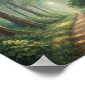 魅惑の森の囁き：輝く道 ポスター (角)