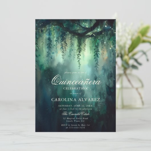 魅惑の森の妖精のライトマジカルキンセアネラ 招待状 (スタンド正面)