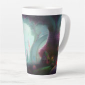 魅惑の森の妖精の城 カフェラテマグ (右アングル)