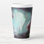 魅惑の森の妖精の城 カフェラテマグ (正面)