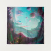 魅惑の森の妖精の城 タペストリー (正面(横))