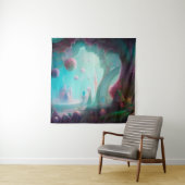 魅惑の森の妖精の城 タペストリー (インサイチュ)