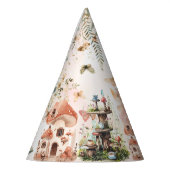 魅惑の森の妖精の女の子キノコパーティー帽子 パーティーハット (左)