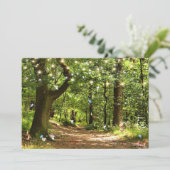 魅惑の森の妖精の蝶レディバグ 招待状 (スタンド正面)