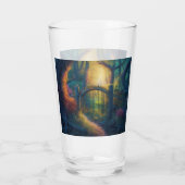 魅惑の森の庭 |デジタルアート タンブラーグラス (裏面)