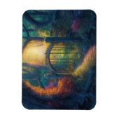 魅惑の森の庭 |デジタルアート マグネット (縦)