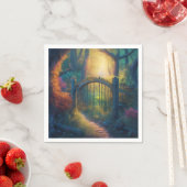 魅惑の森の庭 |紙ナプキン スタンダードカクテルナプキン (インサイチュ)