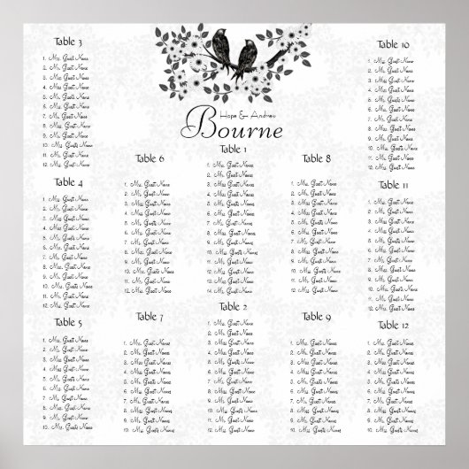 魅惑の森の愛結婚鳥 ポスター (正面)
