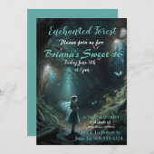 魅惑の森の招待状 招待状 (正面/裏面)