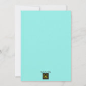 魅惑の森の湖 招待状 (裏面)