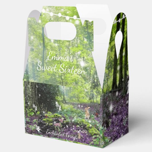 魅惑の森の甘い16妖精うさぎキノコ フェイバーボックス (オープン)