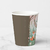 魅惑の森の生き物ベビーシャワー 紙コップ (右)