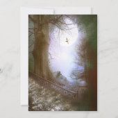 魅惑の森の結婚風景 招待状 (裏面)