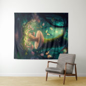 魅惑の森の背景 タペストリー (インサイチュ(横))