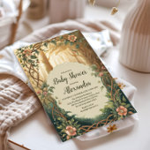 魅惑の森の赤ちゃんシャワー 招待状