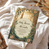 魅惑の森の赤ちゃんシャワー 招待状