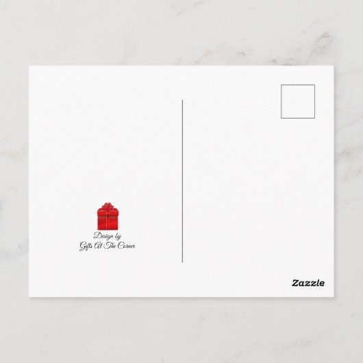 魅惑の森の道5 ポストカード (裏面)