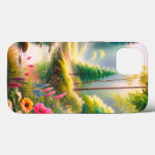 魅惑の森の陽光iPhoneケース Case-Mate iPhoneケース (裏面 (横))