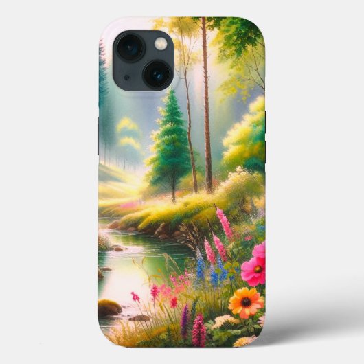魅惑の森の陽光iPhoneケース Case-Mate iPhoneケース (裏面)