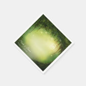 魅惑の森の魅惑の結婚披露宴 スタンダードカクテルナプキン (角)