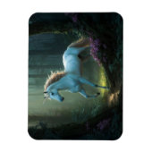 魅惑の森の魔法のユニコーン マグネット (縦)