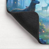 魅惑の森の鹿 マウスパッド (コーナー)