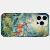 魅惑の森の鹿 – 魔法の森 Case-Mate iPhoneケース (裏面 (横))