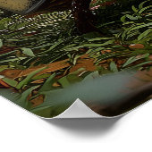 魅惑の森の黄金の角の甲虫 ポスター (角)