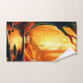 魅惑の森の黄金の輝き バスタオルセット (ハンドタオル)