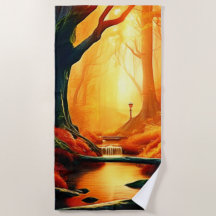 魅惑の森の黄金の輝き