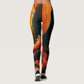 魅惑の森の黄金の輝き レギンス (裏面)