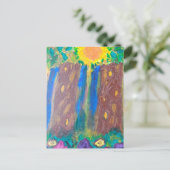 魅惑の森はがき ポストカード (スタンド正面)