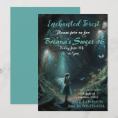 魅惑の森への招待状 招待状 (正面/裏面)