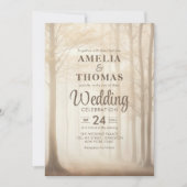 魅惑の森イーサリアウッドランド結婚ズ 招待状 (正面)