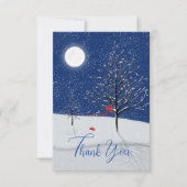 魅惑の森クリスマスイブサンキューカード サンキューカード (正面)