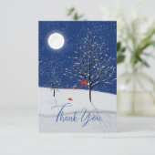 魅惑の森クリスマスイブサンキューカード サンキューカード (スタンド正面)