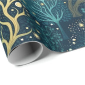 魅惑の森パターン ラッピングペーパー (ロールコーナー)