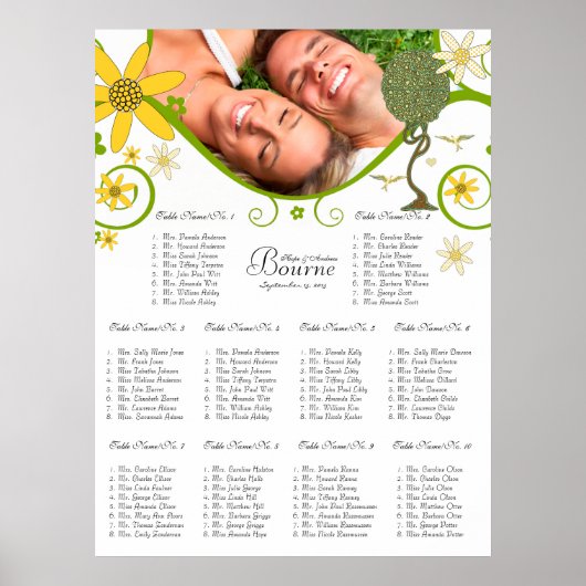 魅惑の森パッチワークフローラ童話ツリー ポスター (正面)