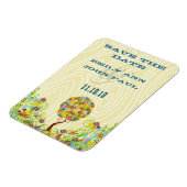 魅惑の森パッチワークフローラ童話ツリー マグネット (左側)