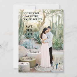 魅惑の森ロマンスささやき愛の写真 セーブザデート