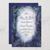 魅惑の森結婚の セーブザデート (正面/裏面)