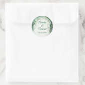 魅惑の森結婚の ラウンドシール (バッグ)